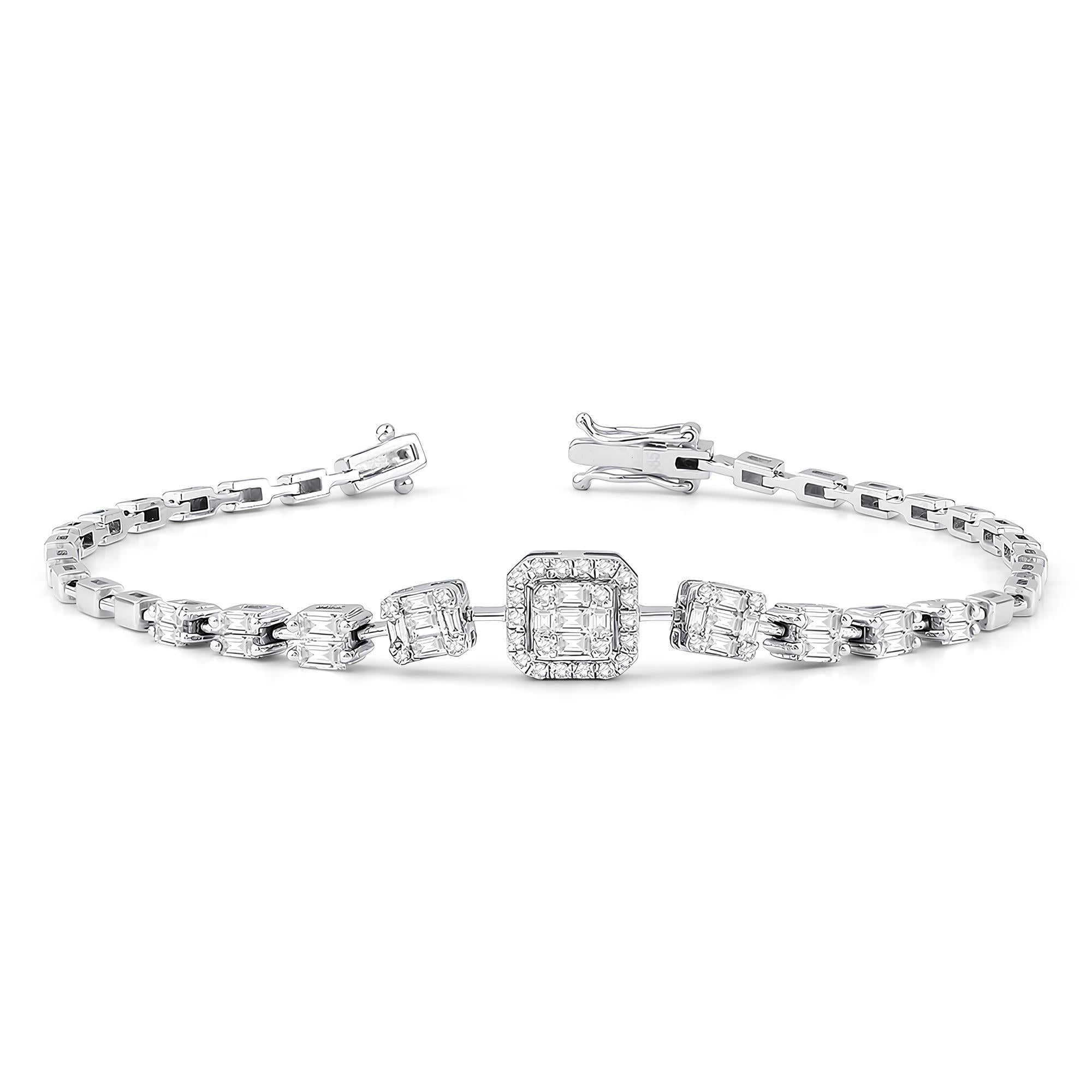 1.07 Karat Pırlanta Bileklik