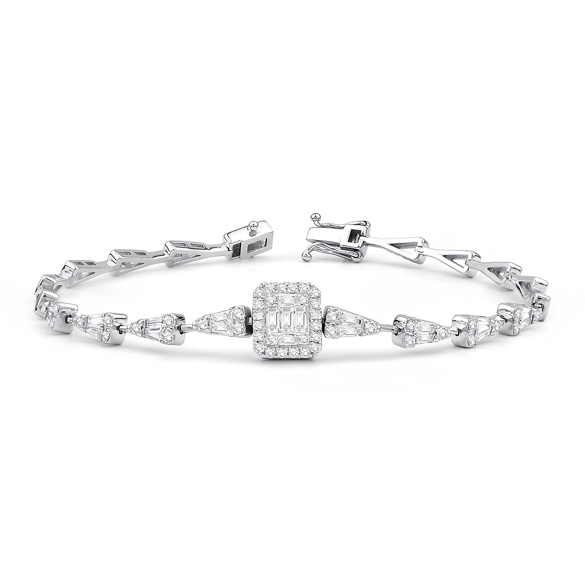 1.06 Karat Pırlanta Bileklik