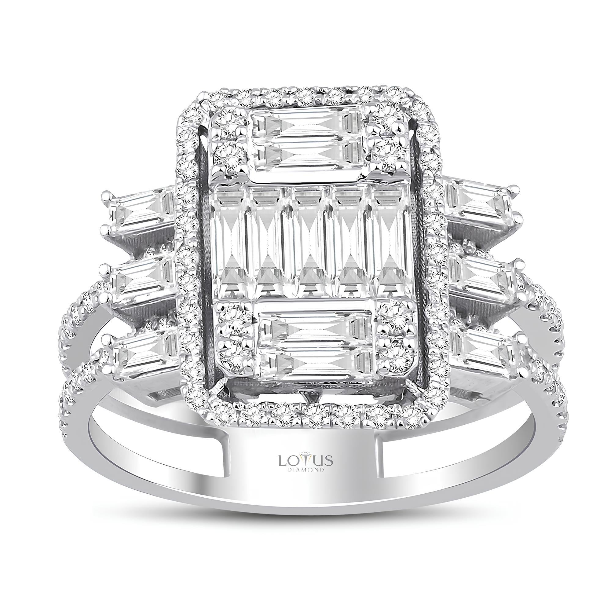 1.21 Karat Pırlanta Tasarım Yüzük