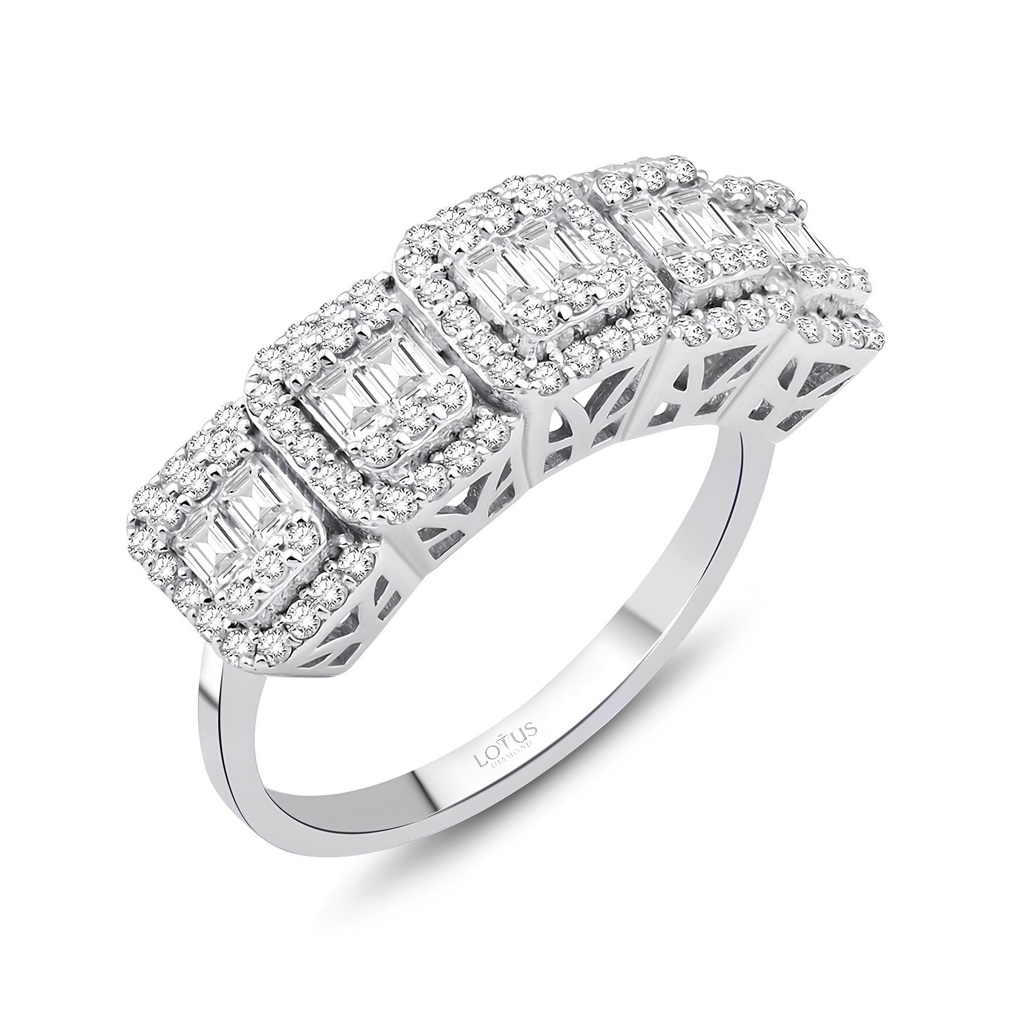 1.04 Karat Pırlanta Tasarım Yüzük