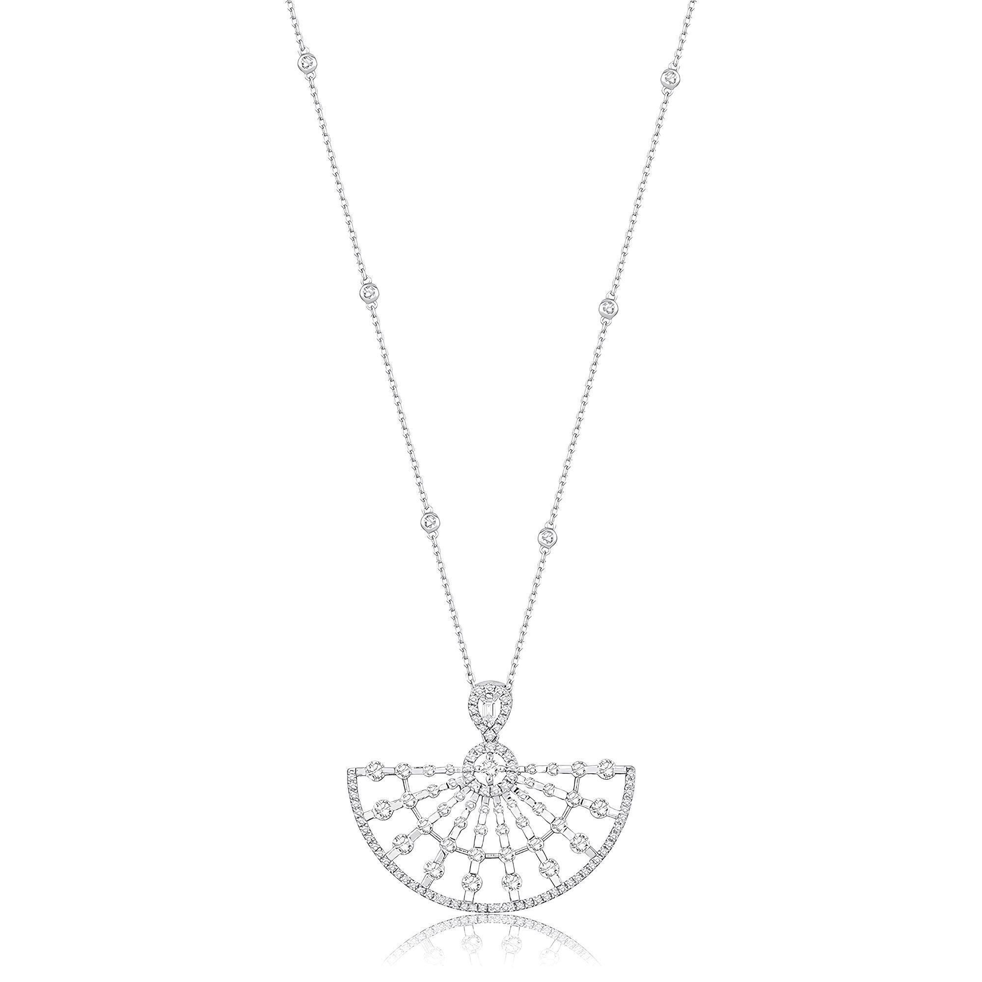 1.35 Karat Pırlanta Tasarım Kolye