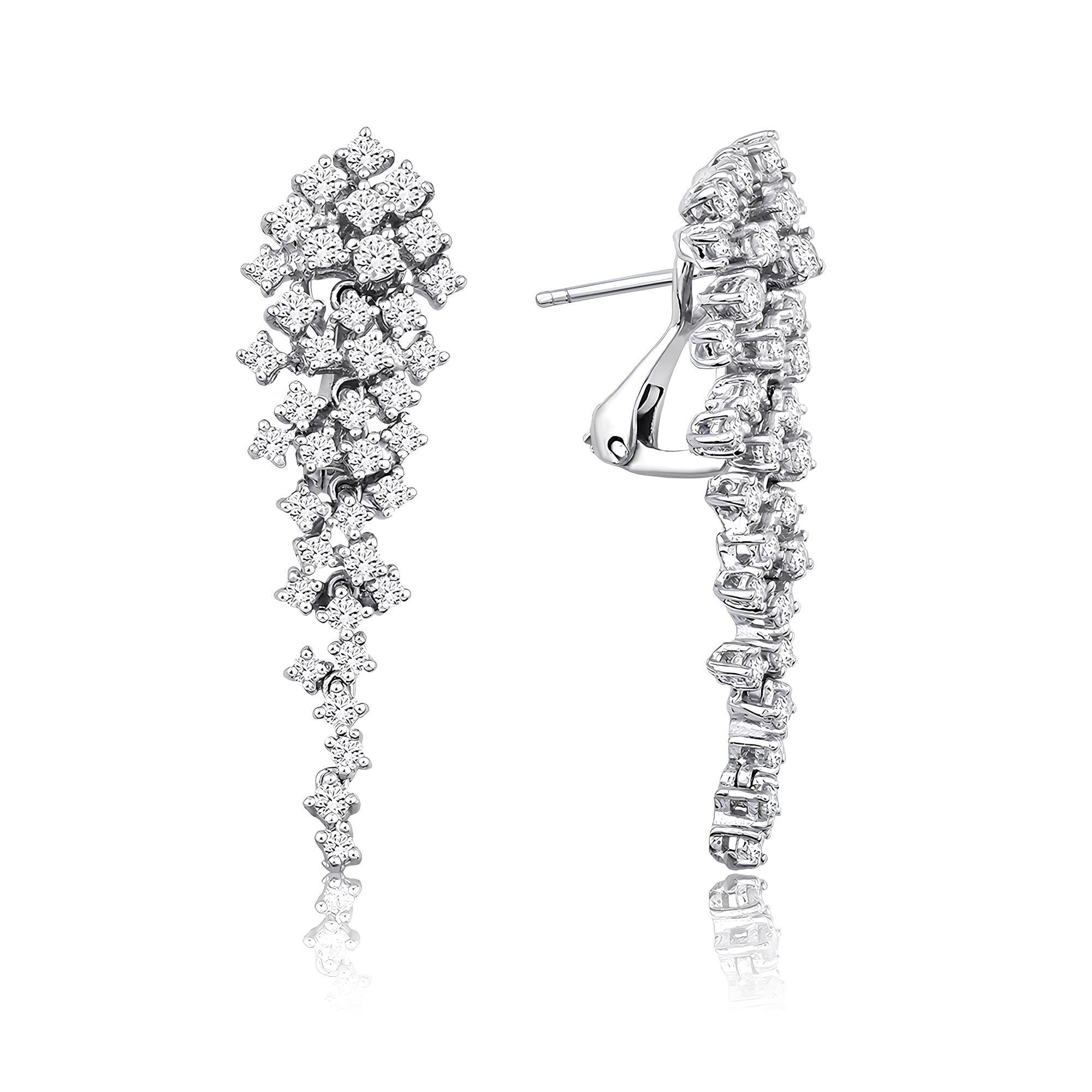 1.78 Karat Pırlanta Küpe