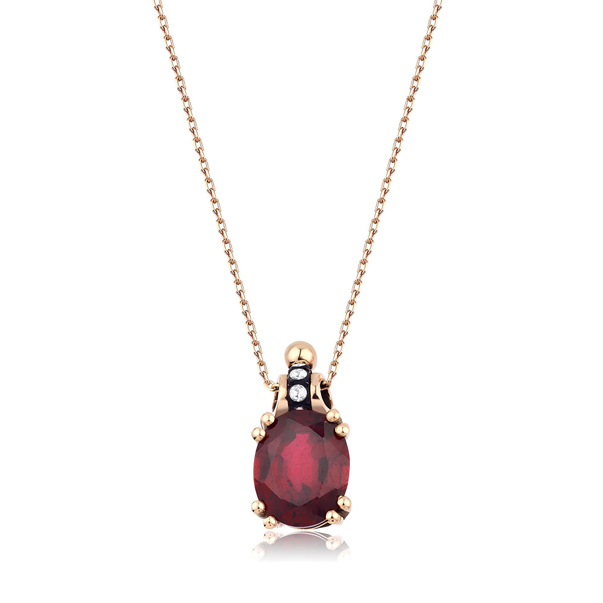 4.70 Karat Elmas Yakut Kolye