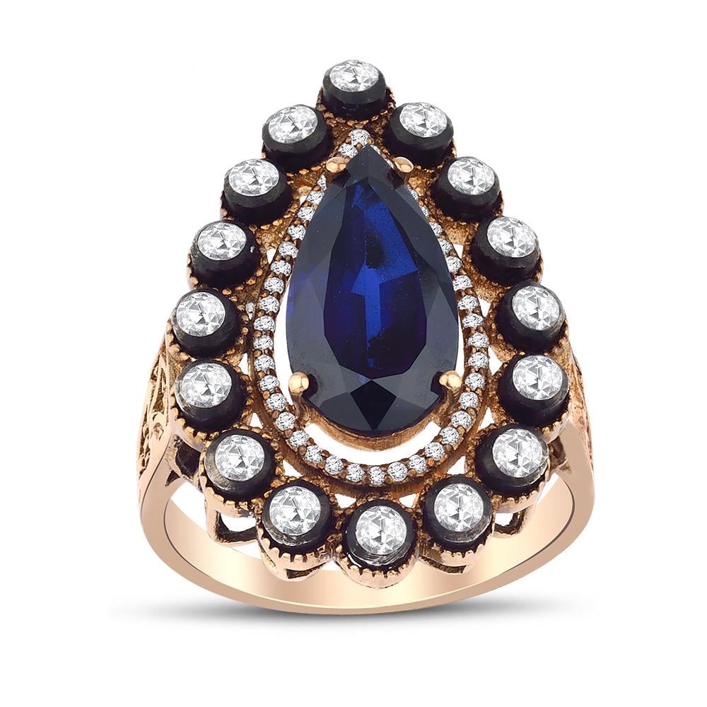 4.77 Karat Elmas Safir Yüzük