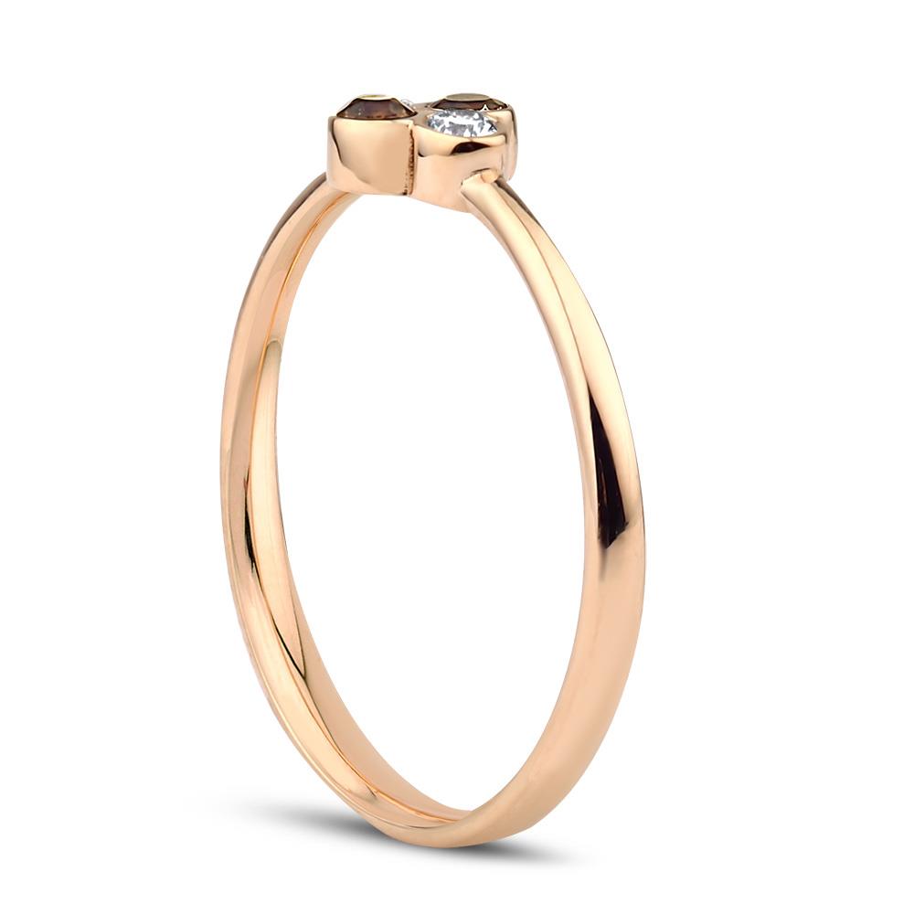 0.16 Karat Pırlanta Tanzanit Yüzük