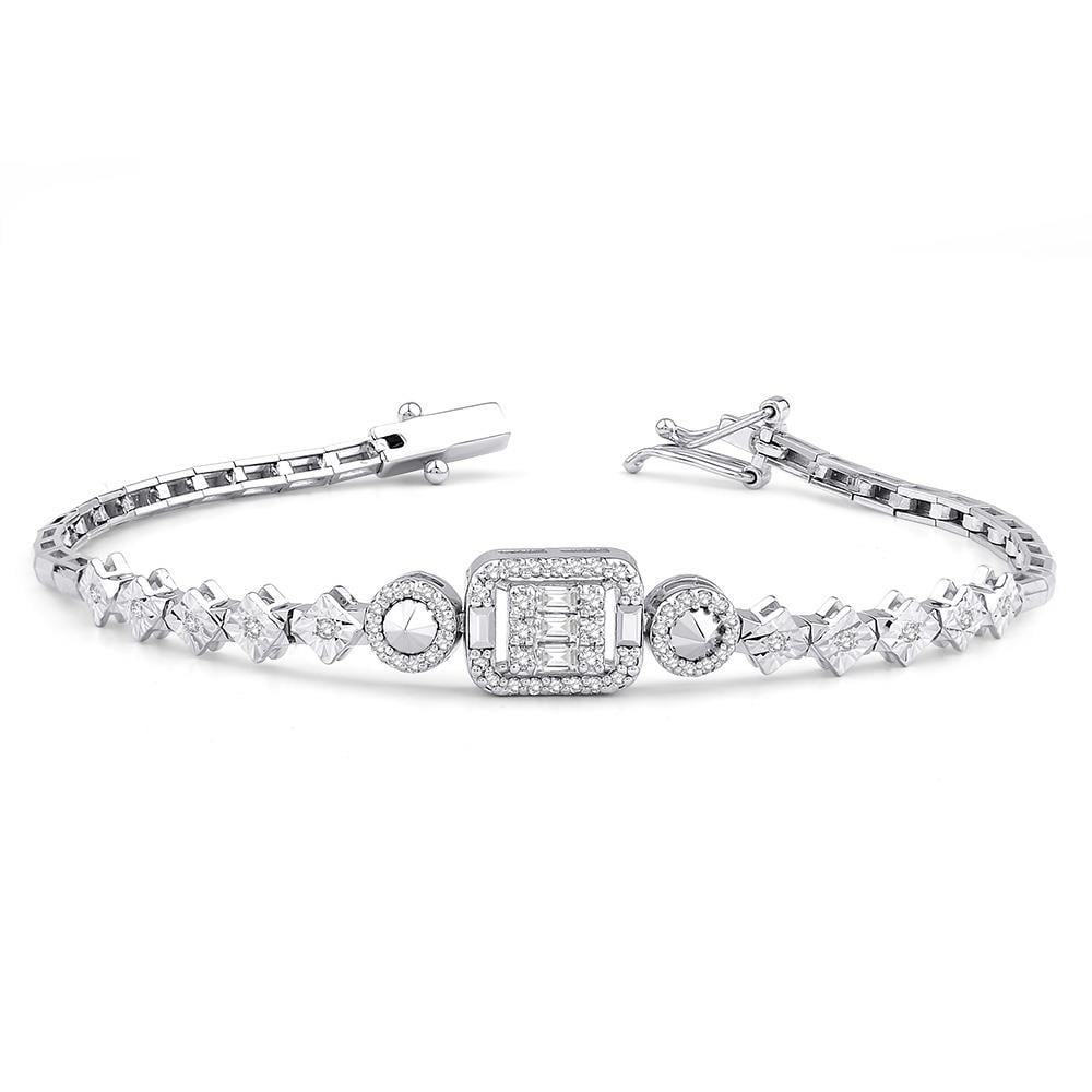 0.39 Ct Pırlanta Bileklik 
