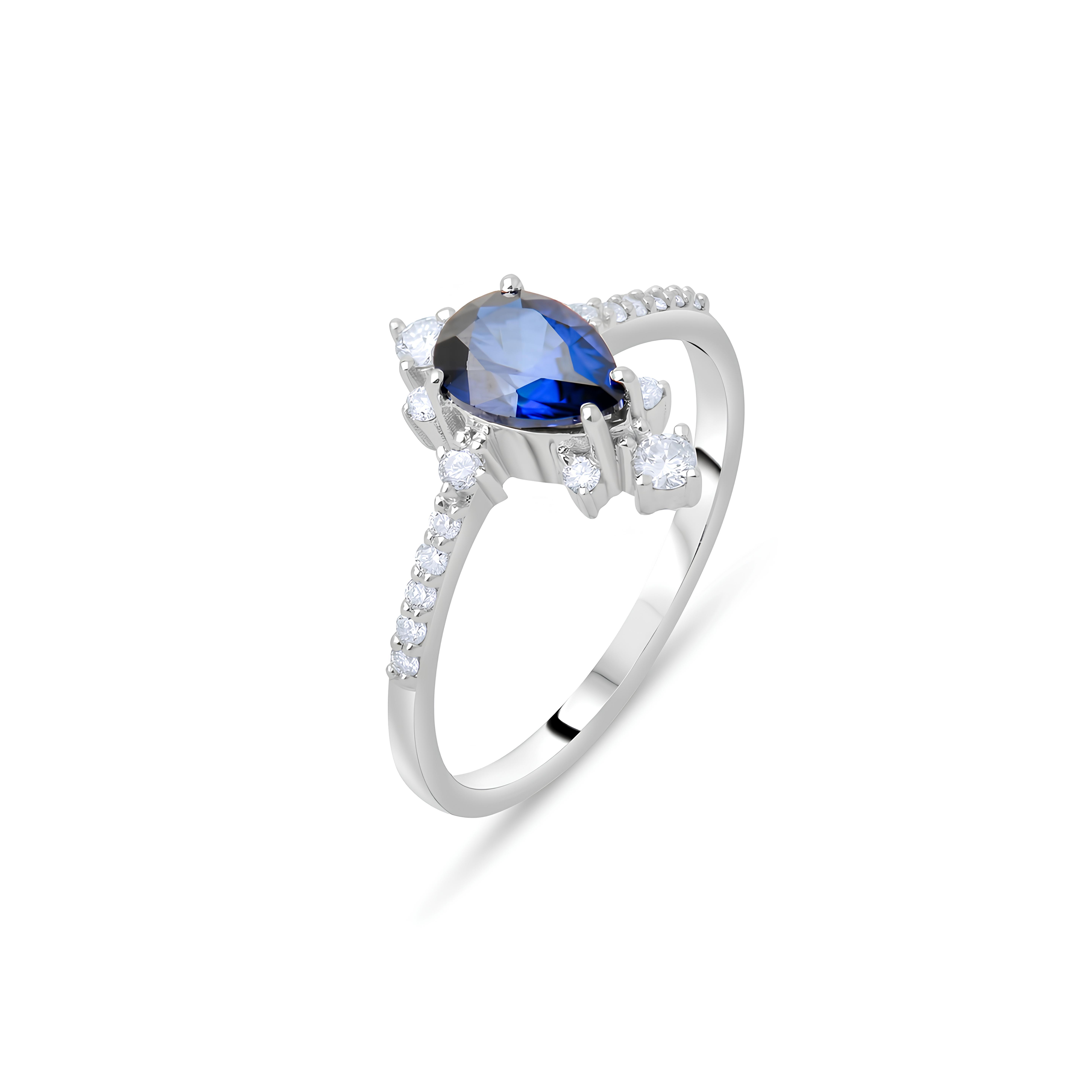 1.54 Karat Safir Yüzük Sevgililer Günü Özel