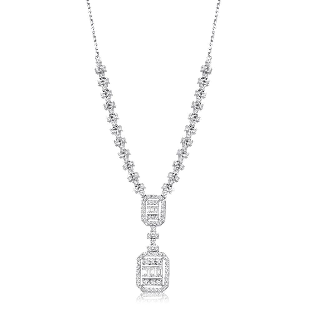 1.41 Ct Pırlanta Baget Kolye