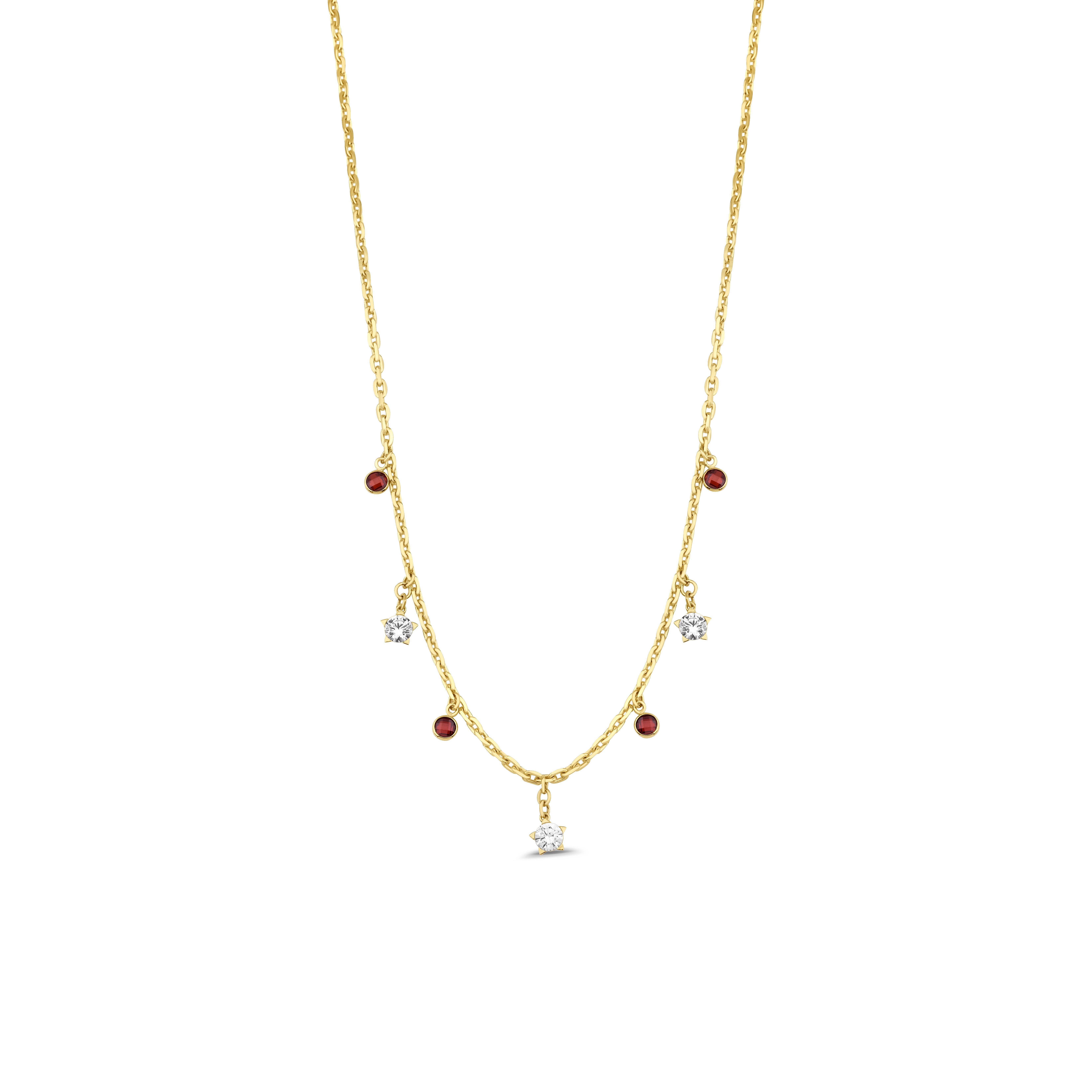 ALTIN TAŞLI TASARIM KOLYE14 Ayar ALTIN TAŞLI TASARIM KOLYE | Genola Jewelry