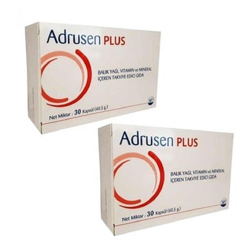 Adrusen Adrusen Plus 60 Kapsül - 2'li Avantaj Paketi
