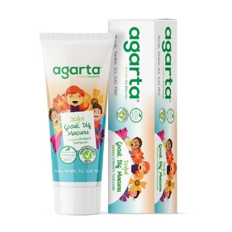 Agarta Agarta Doğal Çocuk Çilekli Diş Macunu 75 ml