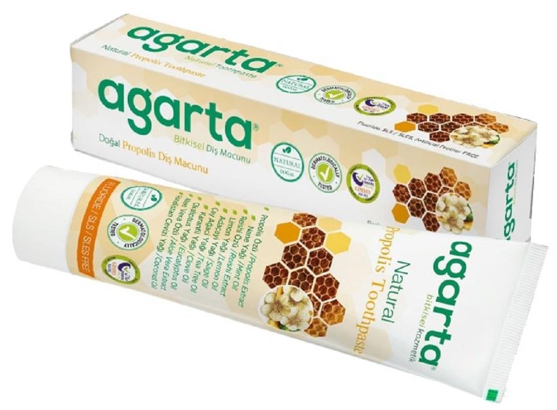 Agarta Agarta Doğal Propolis Diş Macunu Tüp 100 ml