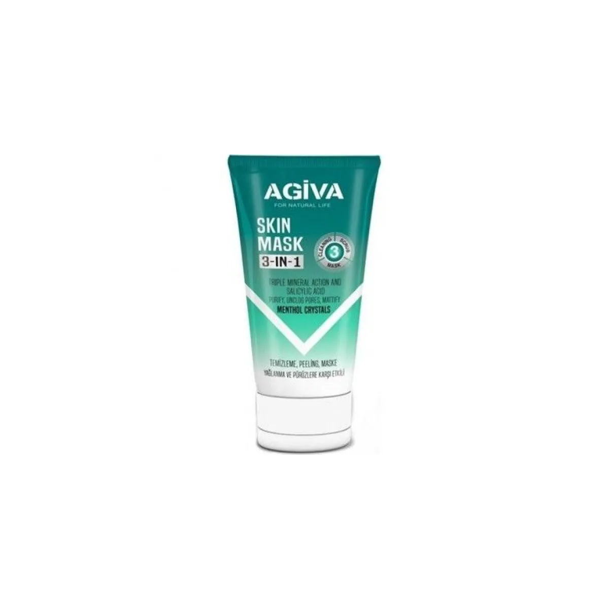 Agiva Agiva 3 In 1 Temizleme Peeling Maske 150 ml