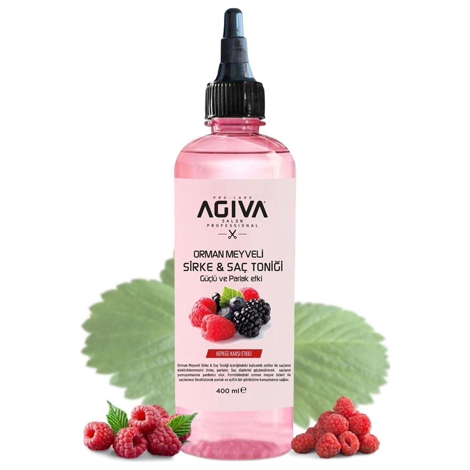 Agiva Agiva Frambuaz Orman Meyveli Saç Sirke ve Saç Toniği 400 ml