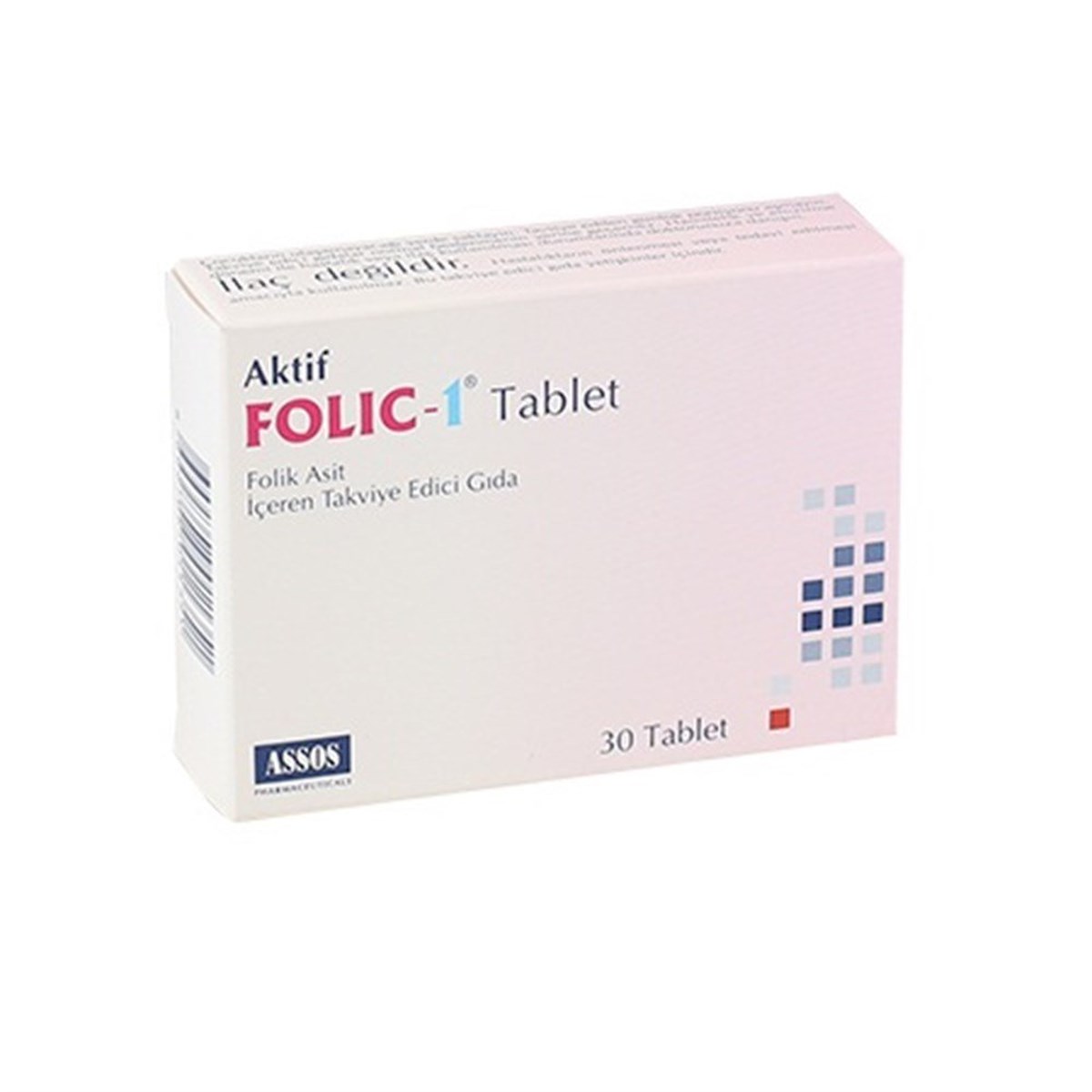 Aktif Aktif Folic 1 30 Tablet