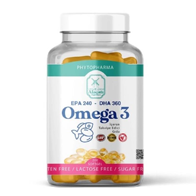 Alaçatı Değirmeni Alaçatı Değirmeni Omega 3 Softgel 200'lü
