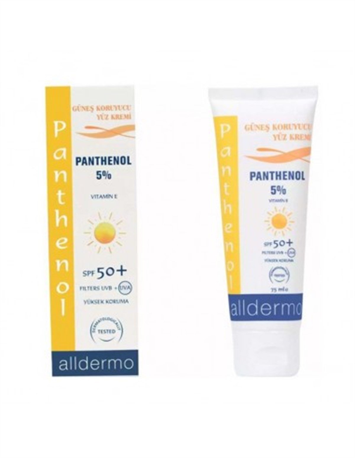 ALLDERMO Alldermo Güneş Koruyucu Yüz Kremi SPF50+ 75ml