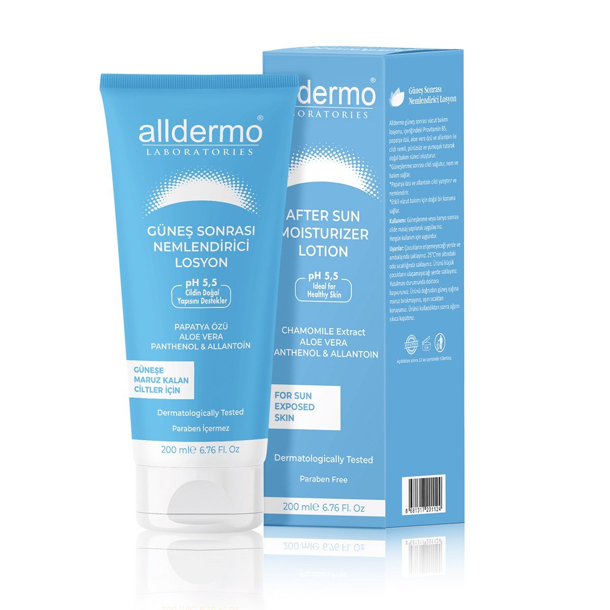 ALLDERMO Alldermo Güneş Sonrası Nemlendirici Losyon 200ml