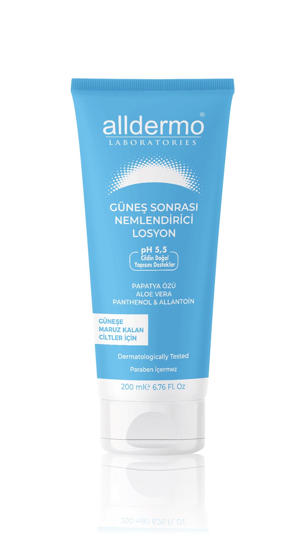 ALLDERMO Alldermo Güneş Sonrası Nemlendirici Losyon 200ml