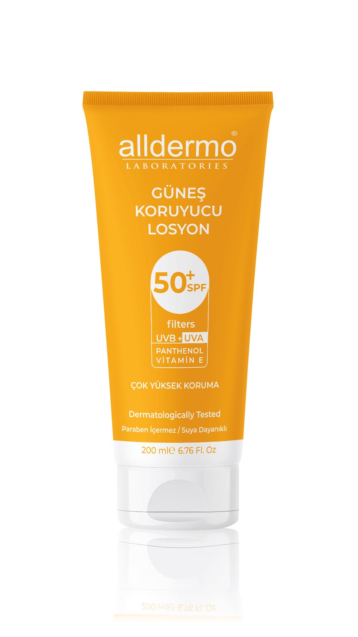 ALLDERMO Alldermo SPF 50+ Güneş Losyonu 200ml