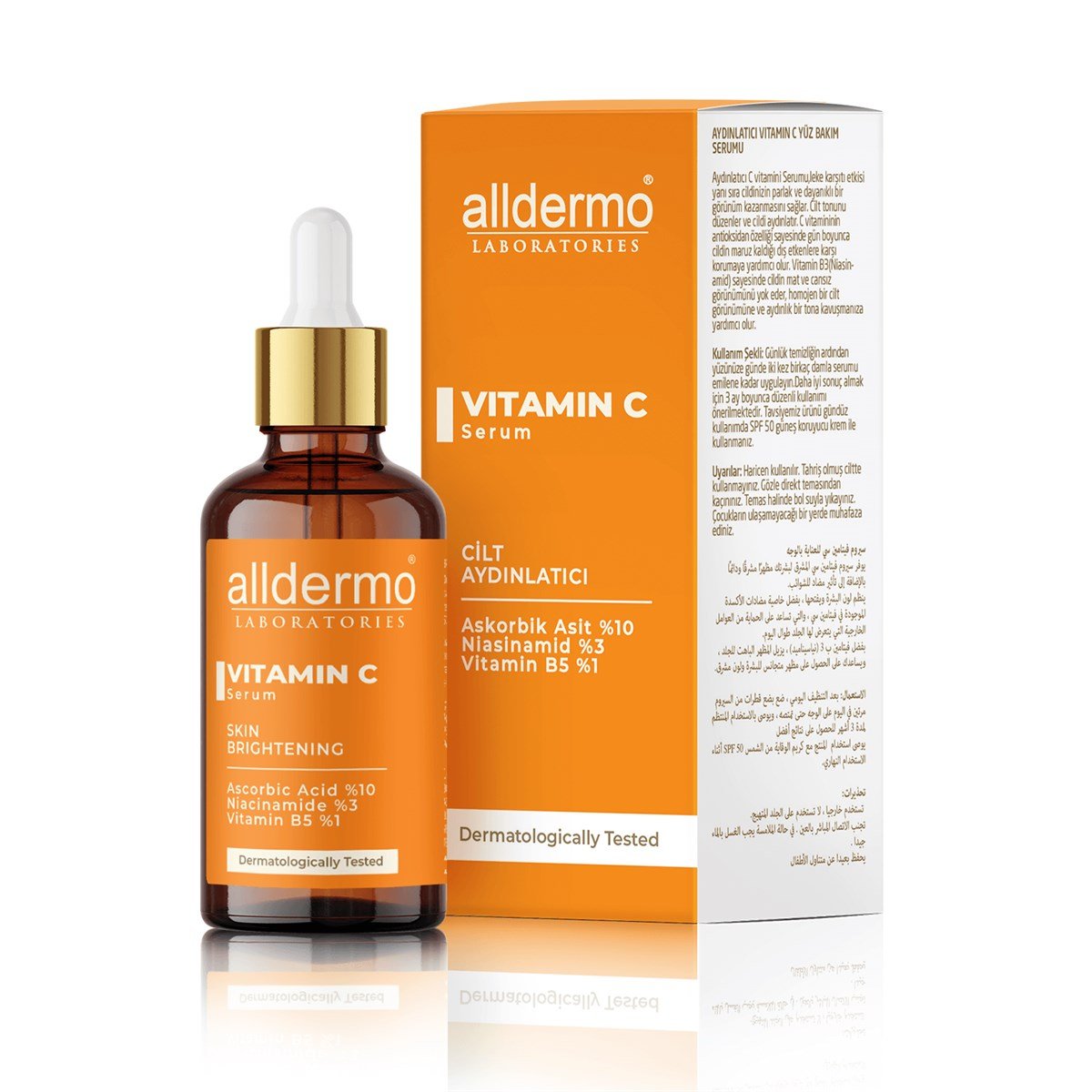 ALLDERMO Alldermo Vitamin C Cilt Aydınlatıcı Serum 30ml