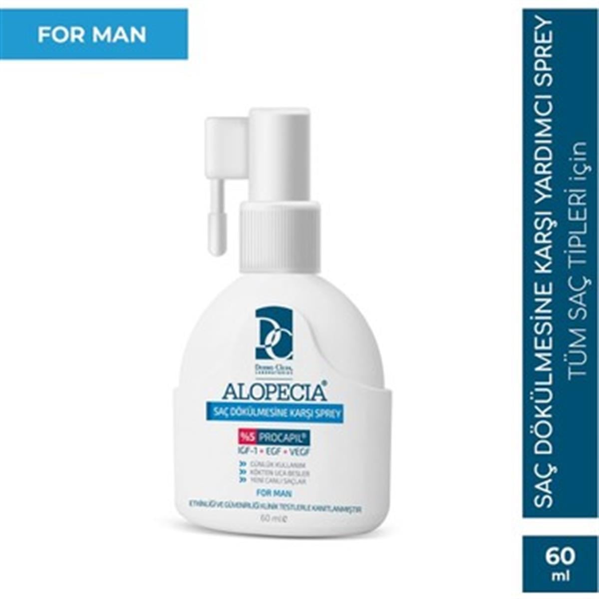 Alopecia Alopecia Anti Hair Loss Serum Dermal Spray 60 Ml - %5 Procapil Saç Serumu