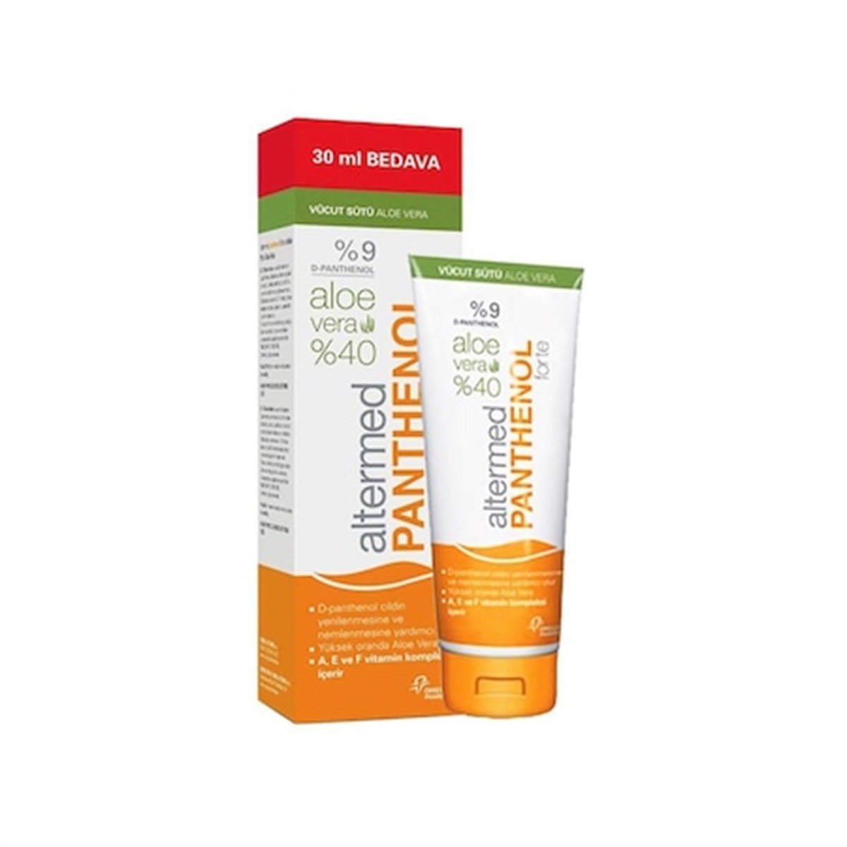 AltermedAltermed Panthenol Forte %40 Aloe Vera´Lı Vücut Sütü 230Ml