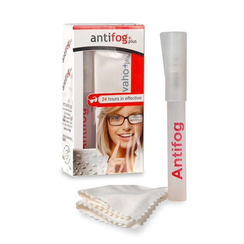Antifog Plus Antifog Plus Gözlük Camı Buğulanmayı Önleyici Mendil ve Sprey 10 ml
