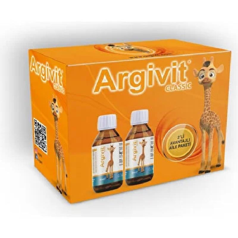 Argivit Argivit Classic Şurup 150 ml - 2'li Avantajlı Aile Paketi