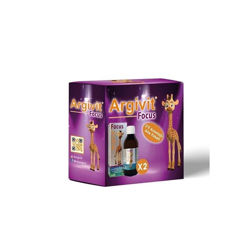 Argivit Argivit Focus Şurup 150 ml - 2'li Avantajlı Aile Paketi