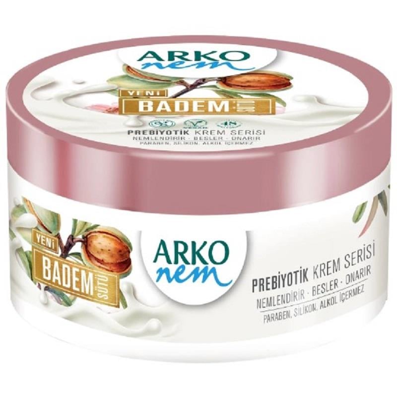 Arko Arko Nem Prebiyotik Krem Serisi Badem Sütü 250 ml