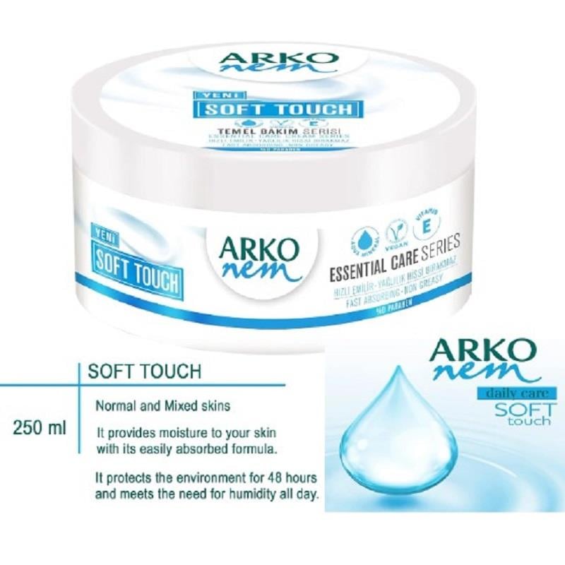Arko Arko Nem Yeni Soft Touch Bakım Kremi 250 ml
