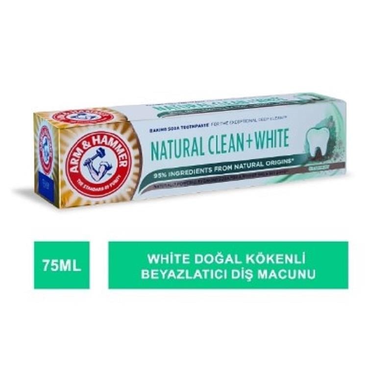 Arm & Hammer Arm & Hammer Natural Clean Beyazlatıcı Diş Macunu 75 ml
