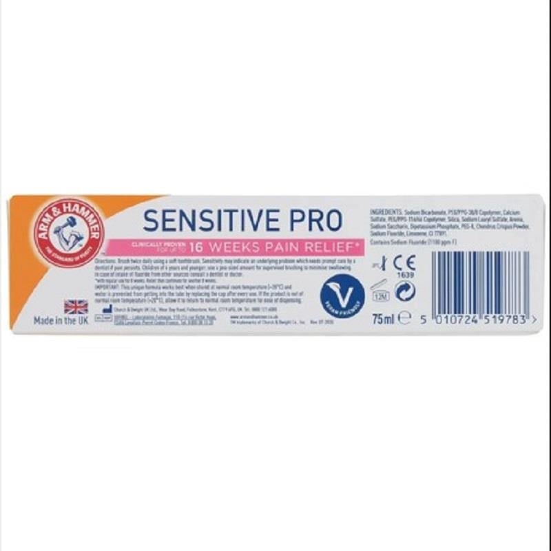 Arm & Hammer Arm & Hammer Sensitive Pro Diş Macunu 75 ml