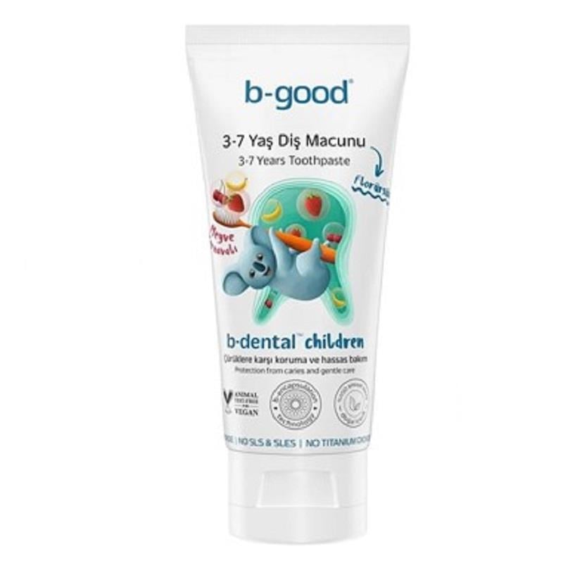 B-Good B-Good Florürsüz Çocuk Diş Macunu 3-7 Yaş 50 ml