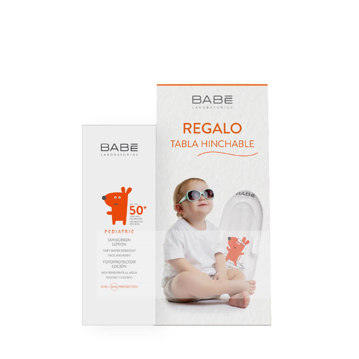 Babe Pediatric Babe Pediatrik Güneş Koruyucu Losyon SPF50+ 100 ml + Şişme Bot Hediyeli