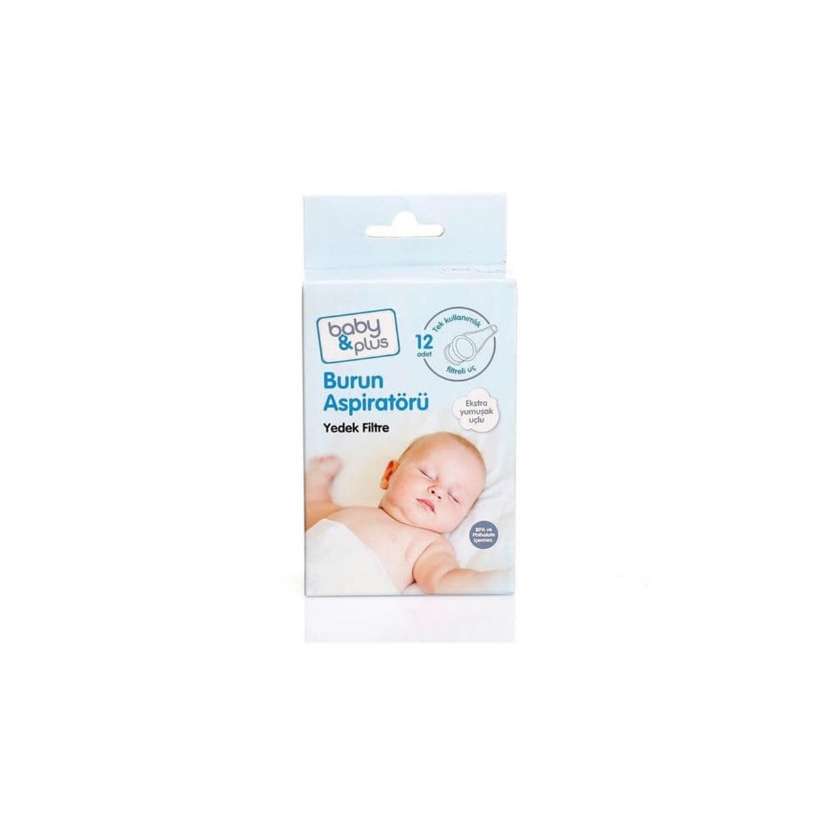 Baby Plus Baby Plus Bebek Burun Aspiratörü Yedek Filtre 12 adet