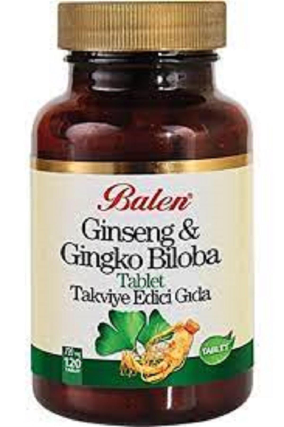 BALEN Balen Ginseng ve Gingko Biloba 720 mg 120 Tablet
