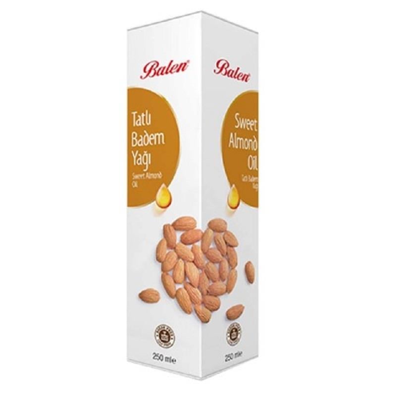 Balen Balen Tatlı Badem Yağı (Soğuk Pres) 250 ml
