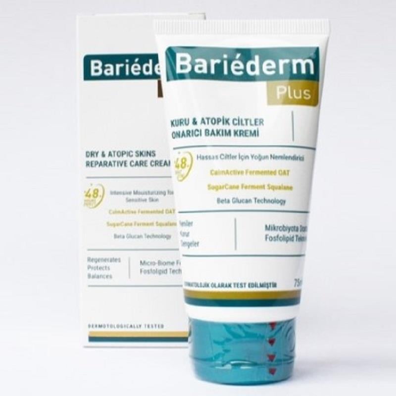 Bariederm Bariederm Plus Kuru Atopik Ciltler Onarıcı Bakım Kremi 75 ml