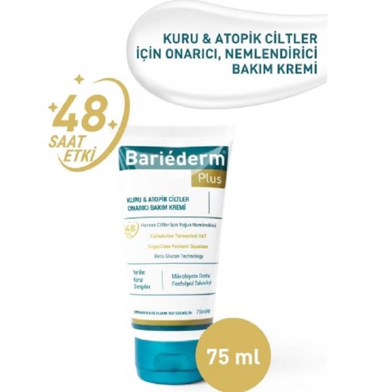 Bariederm Bariederm Plus Kuru Atopik Ciltler Onarıcı Bakım Kremi 75 ml