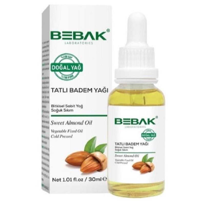 Bebak Bebak Tatlı Badem Yağı 30 ml