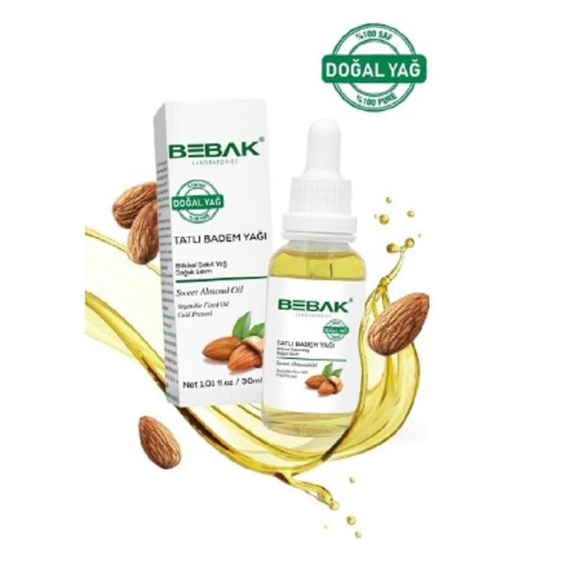 Bebak Bebak Tatlı Badem Yağı 30 ml