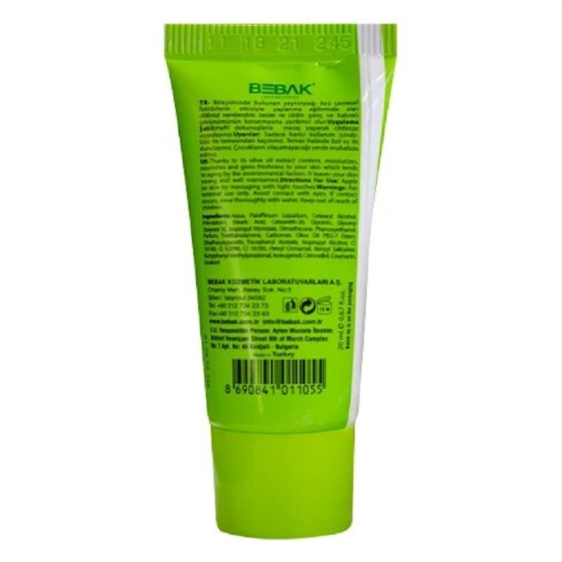 Bebak Bebak Zeytinyağlı El ve Vücut Nemlendirici Kremi 20 ml