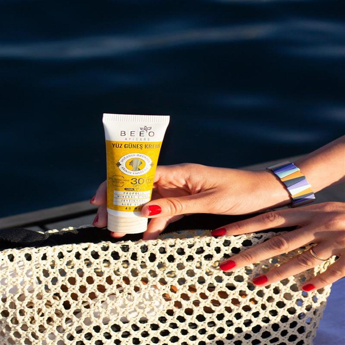 BEE'O Bee'o Yüz İçin Güneş Kremi SPF50 40 ml