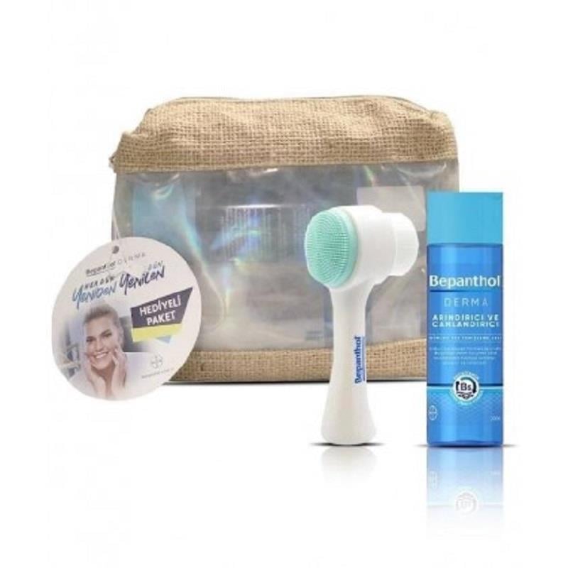 Bepanthol Bepanthol Derma Arındırıcı Yüz Temizleme Jeli 200 ml + Yüz Temizleme Fırçası Hediyeli