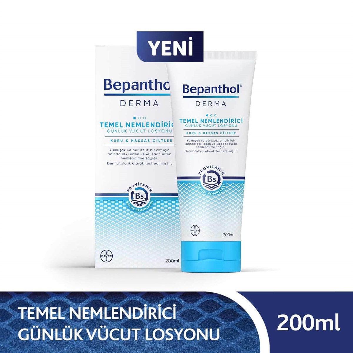 Bepanthol Bepanthol Derma Temel Nemlendirici Günlük Vücut Losyonu 200 ml