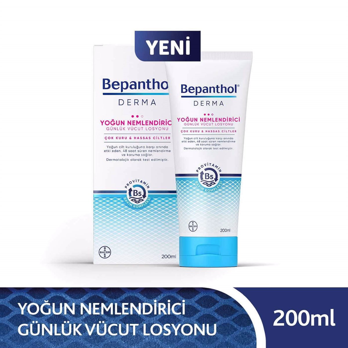 Bepanthol Bepanthol Derma Yoğun Nemlendirici Günlük Vücut Losyonu 200 ml