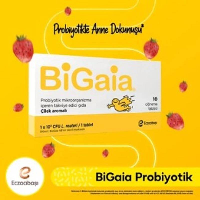 Bigaia Bigaia 10 Çiğneme Tableti