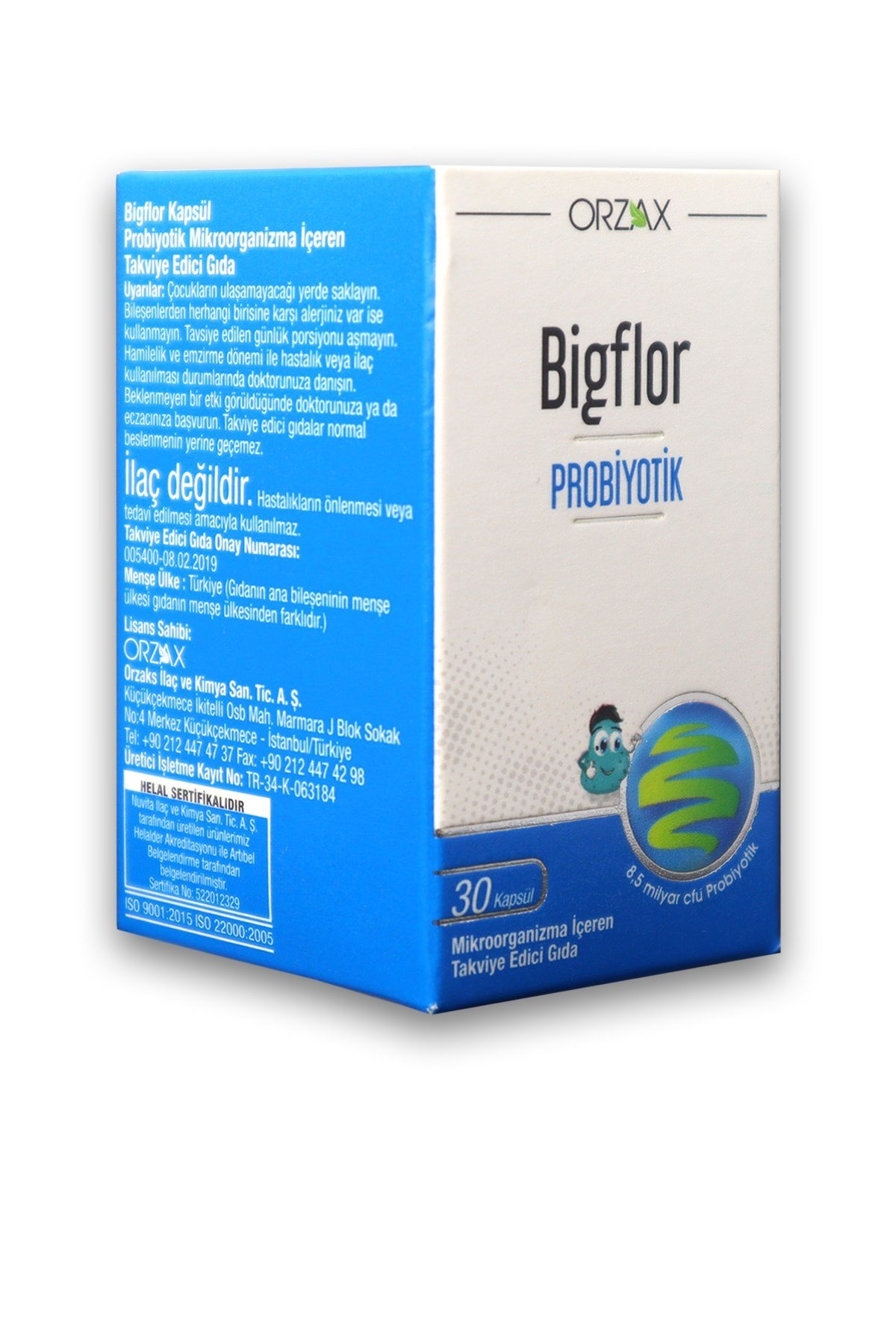 BİGFLOR Bigflor Probiyotik 30 Kapsül